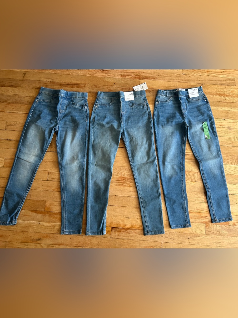 3 pairs Primark Light Blue Denim Jeggings pet/smoke free home Open to offers
